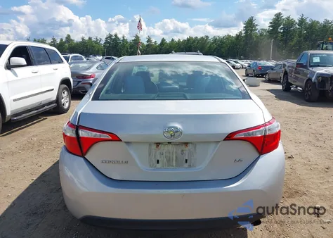 2016 Toyota Corolla Le из США, поврежденный, VIN 2T1BURHE8GC591826